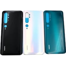 Xiaomi Mi Note 10 Arka Kapak-Arka Pil Batarya Kapağı Cam