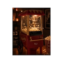 Yağsız Mısır Patlatma Makinesi Sıcak Hava Popcorn Makinesi Nostaljik Tasarım Hbtkn-prk4930