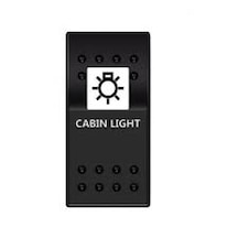 Switch On-Off 12-24 V Kabin Lambası - Cabin Light