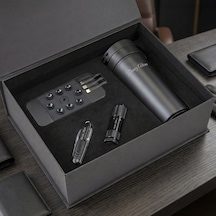 Bk Gift Kişiye Özel İsimli 5067 Termos & Powerbank & Çakı & Fener & Seti -1, Hediye Kutulu Premium Hediye Kobitmeyencom36379 Bk Gift