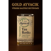 Gold Ayvacık Natürel Soğuk Sıkım Sızma 5l 4800gr Zeytinyağı