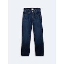 LTB New Wanda Düz Paça Rahat Kesim Mid Indigo Jean Pantolon Mavi