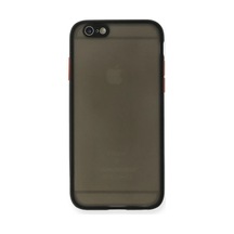 İphone 6 Kılıf Montreal Silikon Kapak - Siyah