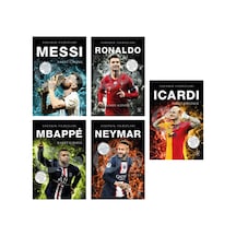 Sahanın Yıldızları Icardi Messi Ronaldo Mbappe Neymar 5 Kitap
