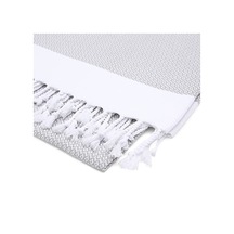 Premium%100 Pamuk Battal Boy Peştemal 100x180 Cm Lüks Plaj Havlusu, Hızlı Kuruyan Kum Tutmaz Şezlong Havlusu, Hafif Seyahat İçin İdeal 1, Gri Açık Bej