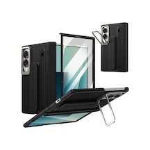 Joko Samsung Uyumlu Galaxy Z Fold 8 Foldpro Magsafe Kapak - Siyah Çok Renkli