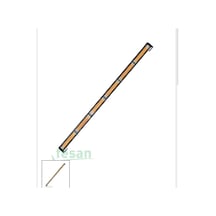 Off Road-tepe Lambası Neon İkazlı Led 14fonksiyonlu 60w 91cm E Belgeli