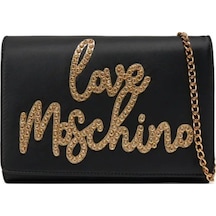 Love Moschino Kapitoneli Çıkarılabilir Zincir Askılı Kadın Çapraz Çanta Jc4055pp1mlh100a Nero
