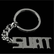 Suat İsimli Anahtarlık Gümüş
