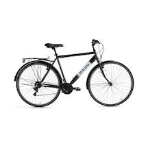 Bisan Hardy Şehir Bisikleti 42 Cm V 26 Jant 21 Vites Yeşil Siyah Beyaz Yeşil