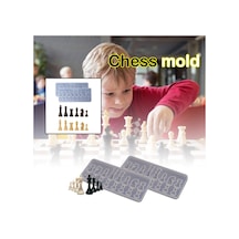 Mamba Alışveriş Kek Kalıbı Yeni Silikon 3d Uluslararası Satranç Kek Çikolata Şeker Zanaat Kalıp Kalıp Araçları