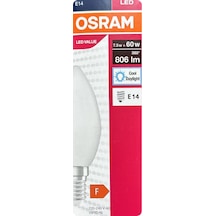 3 Adet Ledvance 7,5w Beyaz Işık 6500k E14 Duylu İnce Duy Led Ampul