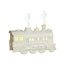 Tren Şekilli Buharlı Hava Nemlendirici Aromaterapi Difüzörü 350 Ml Alev Efektli 7 Renk Led Işıklı Aroma Hediyeli