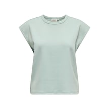 Only Kadın Onllucıa Bisiklet Yaka Kolsuz T-shirt 15346670 Mint Mint
