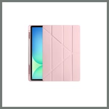 Bezos İpad Pro 11 2024 Kılıf Kalemlikli Hugo Tablet Kılıfı - Rose Gold Mmbz