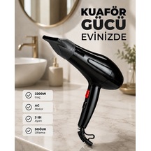 Hmngoxx 2200w Güçlü Motorlu Ergonomik Fön Makinesi Tkndhmngoxx