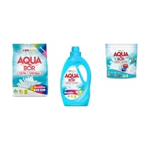 Aquabor Doğal Mineralli 4 Kg Renkliler + Sıvı Renkliler + Tablet 3 Lü Set 0.75 LT - 2.5 LT - 12 KG 93829294
