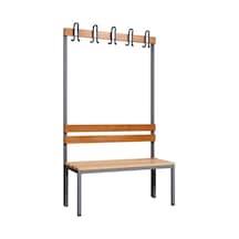 Ayakkabılıksız 4 Ayaklı Tek Taraflı Bank, 5 Kanca, 100x43x170 Cm, Spor Bankı