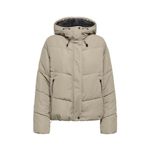 Only Onlmaggı Life Short Puffer Cc Otw Kadın Kısa Şişme Mont - Modern Ve Sıcak Kahverengi