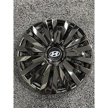 Hyundai Hd72 15" Inç Kırılmaz Jant Kapağı Siyah 4 Adet /5911syhhyundai/