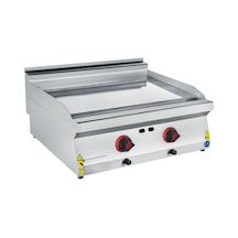 Karacasan Endüstriyel 80 Cm 700 Seri Set Üstü Lpg Tüplü Düz Pleyt Izgara