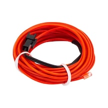 Pm-6076 5 Metre 5 Volt Usb Adaptörlü Neon Kırmızı İp Aydınlatma Belirtilmemis