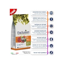 Exclusion Düşük Tahıllı Monoprotein Sığır Etli Ve Narlı Küçük Irk Yavru Köpek Maması 2 KG