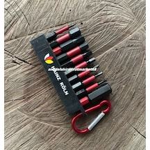 Köln Mıknatıslı Çelik Alyan Seti Bits Alyan Uç Takımı 1,5mm Den 10mm Kadar 10pcs Matkap Ucu