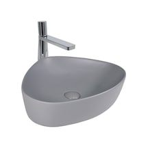 Paluci Doğa Multi Matt Light Gray Çanak Lavabo Sırlı