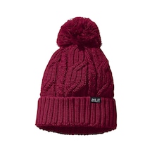 Jack Wolfskin Jack Wolfskın Unısex Bere Stormlock Pompom Mürdüm