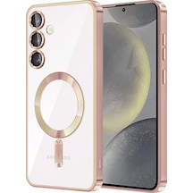 Samsung Uyumlu Galaxy A17 5g Kross Magneticsafe Kapak Gül