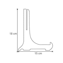 Çerçeve Teşhir Ayak Teşhir Standı 18 Cm No 4