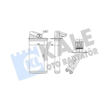 Renault Laguna 1 Kalorifer Petegi 2.0 1995-2002 Kale 348460
