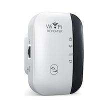 Kablosuz Wifi Tekrarlayıcı 300 Mbps Wifi Genişletici Amplifikatör Güçlendirici White 4 Status Light Bize Fiş