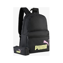 Puma Unısex Sırt Çantası Puma Phase Backpack Set 09119104 Siyah