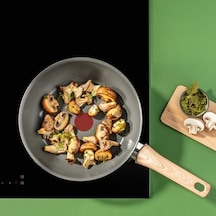 Ingenio Ceramic Renew İndüksiyon Tabanlı 3 Parça Tava Seti Açık Bakır
