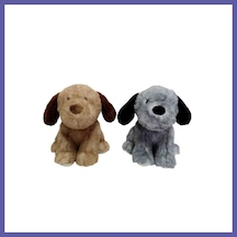 Bezos Pb31651-23 Peluş Oturan Köpek 23 Cm Nıda Çok Renkli
