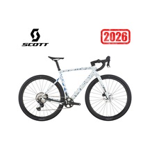 Scott Addict Gravel 30 Karbon Gravel Bisiklet 1x12v White Blue M/54cm Siyah