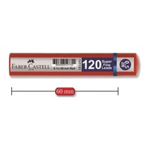 Faber Castell 2b 0.7 Uç 120 Li Tüp Kırmızı