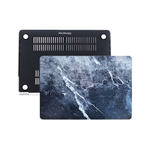 Apple Uyumlu MacBook Pro Kılıf HardCase A1425 A1502 2012/2015 Uyum Mermer09NL