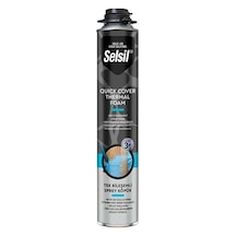 Selsil Thermal Foam Isı Ve Ses Yalıtım Köpüğü 850 Ml. 5 Adet ,demir Köpük Tabancası