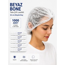 Beyaz Bone Büyük Boy 5 Paket X 200 Adet Toplam 1000 Adet