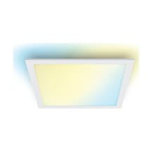 Wiz Beyaz Akıllı Sıva Üstü Rgb Kare Panel Tavan Armatürü 36w Renkli