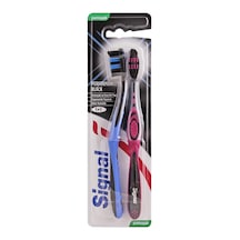 Signal Performance Black Diş Fırçası 1+1 Çoklu Düzeyde Kıl Kesimi 2'li Ekonomik Paket - 2 Adet Tarı