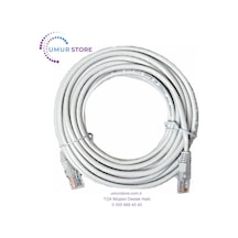 15mt 15 Metre Internet Ethernet Pc Modem Bilgisayar Arası Cat5 Kablosu Onbeş Metre Cat5