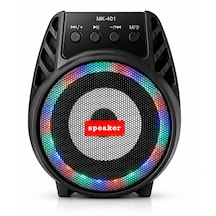 Mikrofon Girişi İle Karaoke Keyfi Usb, Tf Kart Ve Aux Desteği Bluetooth Hoparlör