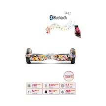 Citymate Hoverboard 6.5 inch Elektrikli Kaykay Scooter Bluetooth Hoparlörlü D03