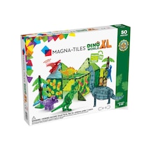 Magna-tiles - Dinozor Dünyası - 50 Parça - Xl