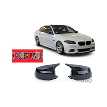 Bmw F10 2011 - 2014 Ürünparlak Siyah Batman Ayna Kapağı