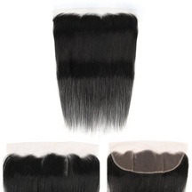 Front Lace Peruk Tepesi Doğal Renk 18inch